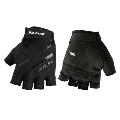 

Stylish Breathable Mesh Half Finger Gloves Fingerless Sports Bike Bicycle Cycle