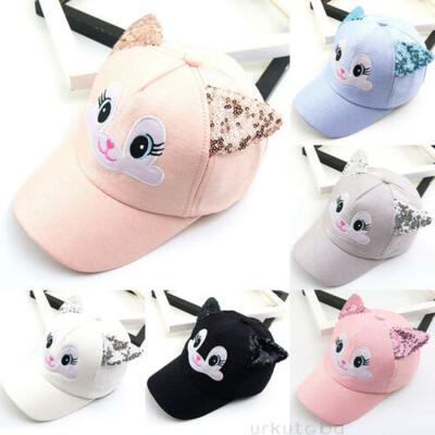 

Baby Hat Baseball Cap Girls Boy Summer Cartoon Sun Hats Cute Cotton Snapback New