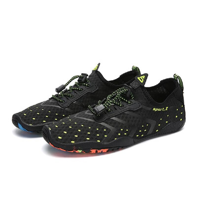 

Outdoor Lovers Beach Shoes Men Women Unisex Lace Up Water Shoes Breathable Non-slip Quick-Dry Barefoot Flexible Swimming Wading Sh