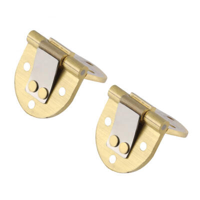 

Greensen 2 x 90° Zinc Alloy Metal Round Edge Sewing Machine Folding Table Furniture Flip Tray Hinge