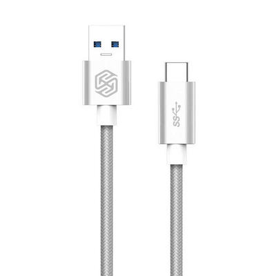 

Durable USB To Type-C Reversible 3A Fast Charging Data Cable For Mobile Phones-1m