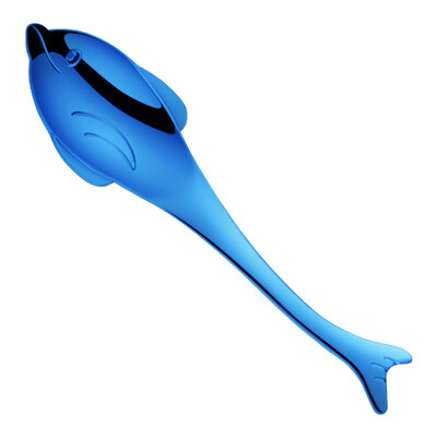 

Toponeto Colorful Marine Animal Spoon Handle Ice Cream Drinking Tools Kitchen Gadget