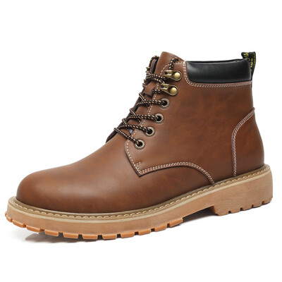 

Martin boots mens British wind leather tooling shoes leather boots trend mens shoes boots