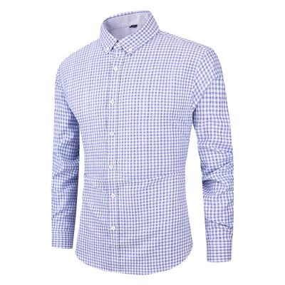 

Tailored Mens Long Sleeve Button Turndown Collar Painting Casual Top Blouse Shirts