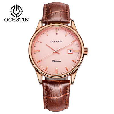 

Augustus OCHSTIN imported movement leather waterproof mens automatic mechanical watch mens watch