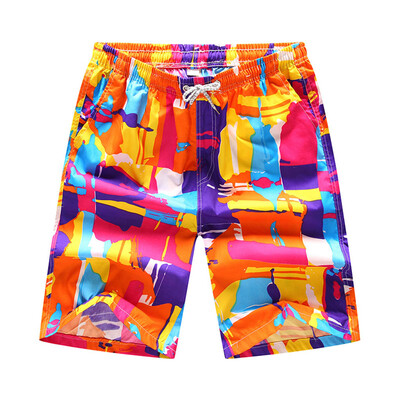 

Saidsome Fast-drying Mens Color Shorts Swimming Beach Shorts Flower Surfboard Shorts Swi diving suit diving water diving mask