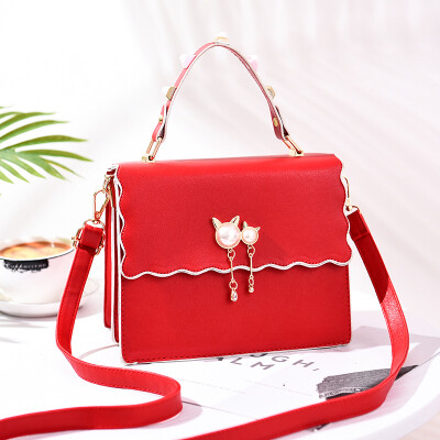 

Womens bag 2019 new bag female cool Korean casual fashion handbags Messenger shoulder bag