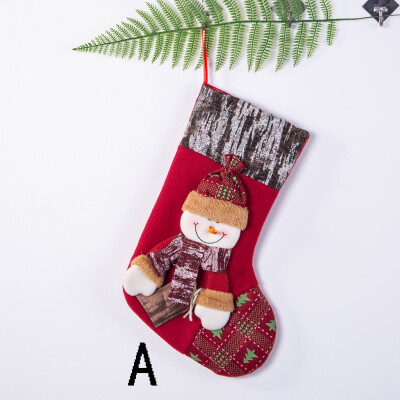 

Tailored Christmas Stockings Mini Socks Santa Candy Gift Bag Christmas Tree Decorations