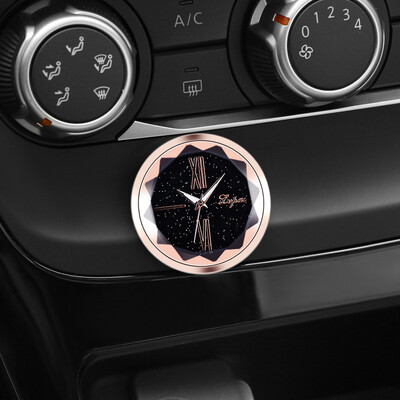 

Siaonvr Car Decoration Electronic Meter Car Clock Timepiece Auto Interior Ornament