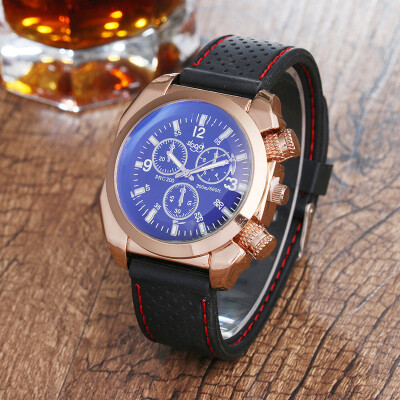 

Sloggi new outdoor casual mens rose gold square watch silicone sports military quartz watch mens section