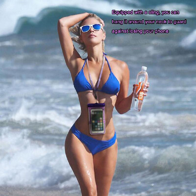 

Luminous Waterproof Transparent PVC Mobile Phone Case