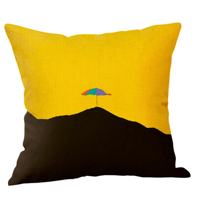

〖Follure〗Mustard Pillow Case Yellow Geometric Fall Autumn Cushion Cover Decorative