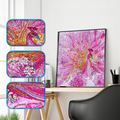 

Siaonvr Special Shaped Diamond Painting DIY 5D Partial Drill Cross Stitch Kits Crystal R