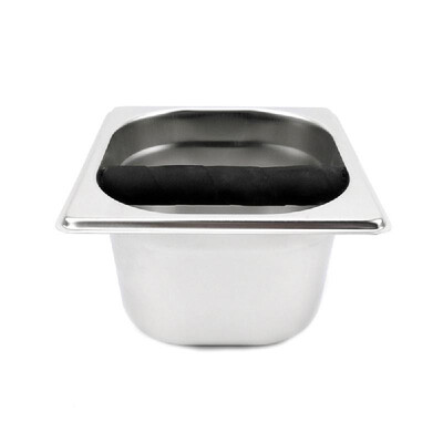 

Stainless Steel Residue Barrel Coffee Powder Knock Slag Tool Waste Storage Slot for Coffee Making