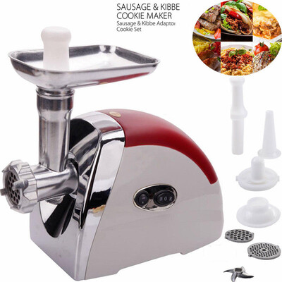 

2000W Domestic Multifunctional Electric Sausage Maker Meat Grinder Red