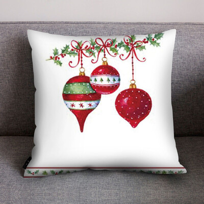 

〖Follure〗Print Pillow Case Polyester Sofa Car Cushion Cover Home Decor