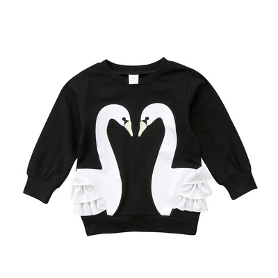 

Toddler Baby Kid Girl Boy Pullover Blouse Cotton Top T Shirt Tee Cartoon Clothes