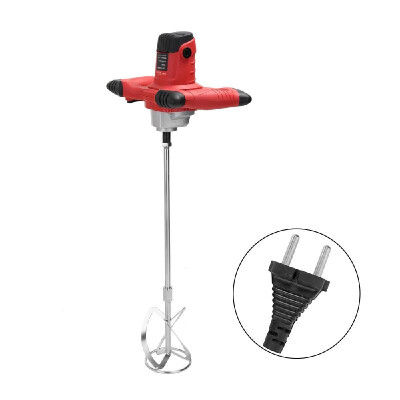 

Industrial Grade Mixer Electric Speed Control Handheld Paint Cement Plaster Mortar Coating Putty Powder Mixing Machine