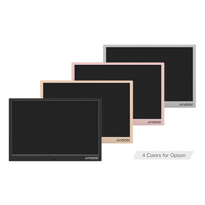 

Andoer 13inch LED Digital Photo Frame 1280 800 Resolution Support 1080P Video Random Play Aluminum Alloy with Remote Control Chr