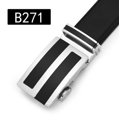 

Hot selling Men belt fashion Alloy Automatic buckle belt business affairs casual decoration belt mens belts 35cm Real leather
