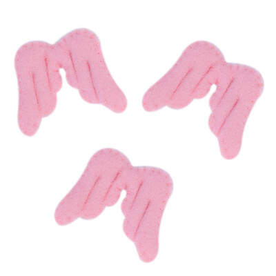 

3PcsSet Cute Christmas Tree Pendant Ornaments Wool Felt Angel Wings Decoration Christmas Decoration