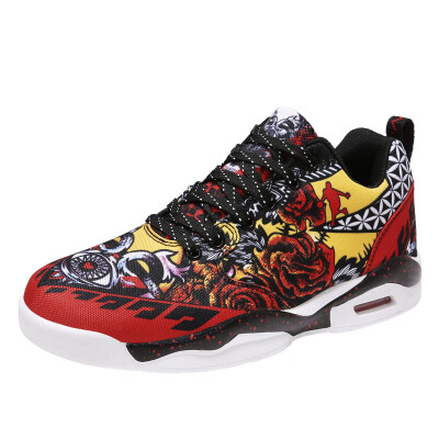 

Sports mens shoes autumn&winter new couple hip hop canvas basketball shoes mens tide cushion casual shoes