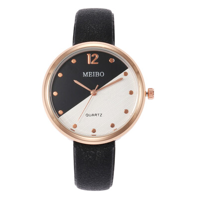 

New personality dial ladies belt watch Korean version