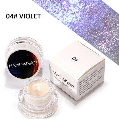 

Lady Makeup Highlighter Glitter Metallic Shimmers Eyeshadow Cream Beauty Cosmetic