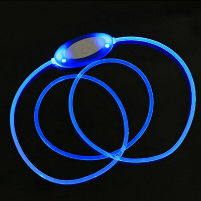 

Pet Outdoor Walking Accessory-LED Adjustable Illuminated Dog Collar Battery Rechargeable