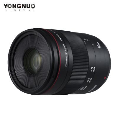 

YONGNUO YN60mm F2 MF 0234m Macro Lens Manual Focus for Canon EOS 70D 5D2 5D3 600D DSLR Camera