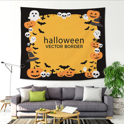 

Toponeto Halloween Tapestry Art Wall Hanging Blanket Room Decor