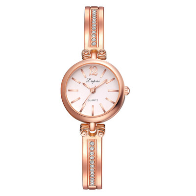 

Wish hot LVPAI brand fashion ladies bracelet watch small exquisite with rhinestone alloy fashion watch
