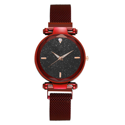 

Women Watches Aurora Magnetic Fashion Diamond Quartz Wrist Watches Minimalist Gem Sell Luxury Band Relogio Feminino Gift
