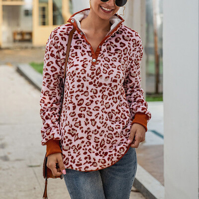 

Womens Winter Long Sleeves Slim Fit Pullover Ladies Casual Printed Warm Sweater