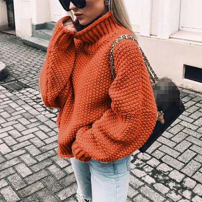 

〖Follure〗Womens Off The Shoulder Sweater Casual Knitted Solid Long Sleeve Pullover