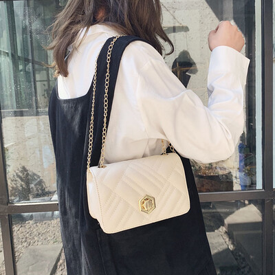 

Tailored Fashion Women Retro Geometric Leather Messenger Bags crossbody Bag Shoulder Bags