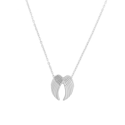 

Fashion Jewelry heavenly angel sliding angel wings necklace For Women