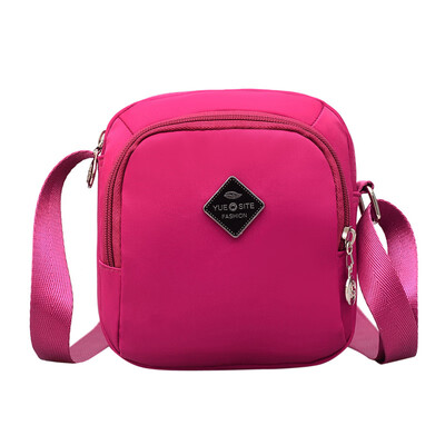 

Oxford cloth canvas small bag portable Joker Messenger bag shoulder bag mini mobile phone coin purse