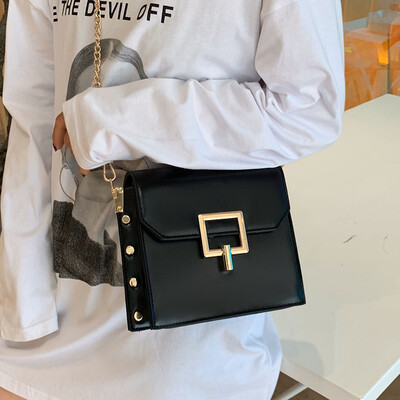 

High-end bag handbags new 2019 fashion chain bag summer small fresh wild ins shoulder Messenger bag