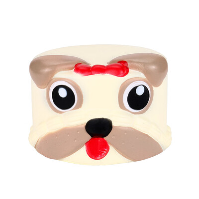 

Gotoamei Kawaii Cartoon Dog Cake Squishy Slow Rising Cream Scented Stress Reliever Toys