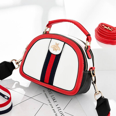 

Summer casual girl Korean fashion red Joker Messenger bag female student ins shoulder