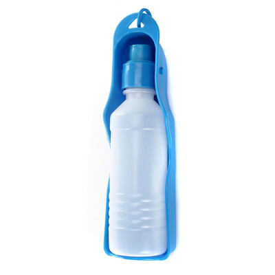 

Dog Water Bottle Feeder with Bowl 250ml 500ml Plastic Water Bottle Pets Outdoor Travel Pet Drinking Water Feeder Bowl