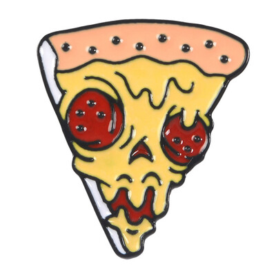 

Cartoon Burger Pizza Hot Dog Sandwich Enamel Brooch Pin Denim Jacket Clothes Lapel Pin Badge Jewelry Gifts