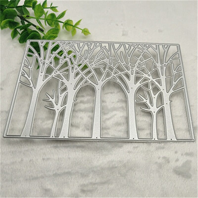 

Siaonvr Nice Tree Cutting Dies Background Metal Cutting Dies Stencils for Card Making