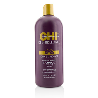 

CHI - Deep Brilliance Olive & Monoi Optimum Moisture Shampoo 946ml32oz