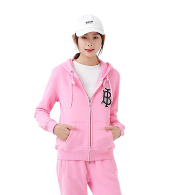 

Autumn&winter womens new loose sports casual cardigan zipper sweater coat plus velvet thick sweater womens hooded jacket