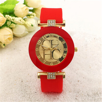 

Fashion Silicone Quartz Watch CHHC Candy Color Girls Fashion Quartz Watch