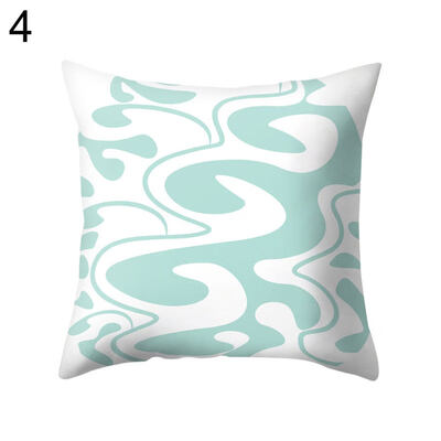 

Flower Wave Heart Pillow Case Cushion Cover Sofa Bed Car Cafe Office Decoration