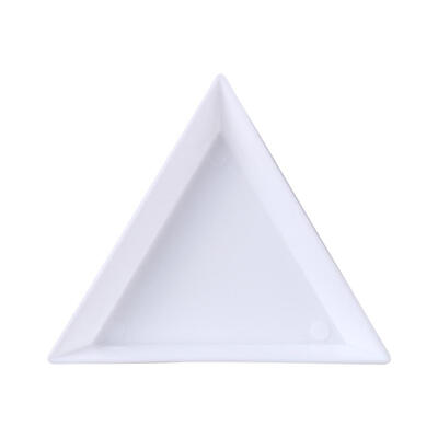 

Nail Art Rhinestone Triangle Dotting Plate Drill Storage Tray Manicure Tool