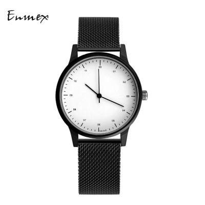 

Enmex European&American Fashion Design watches simple Aesthetics simple fresh Mens&Womens watches in Qixi Festivals Gif